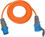 Cavo di prolunga CEE IP44 per campeggio marittimo 10m H07RN-F 3G2,5 arancione CEE 230V 16A spina e giunto CEE 230V 16A