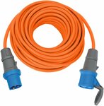 Cavo di prolunga CEE IP44 25m H07RN-F 3G2,5 arancione CEE 230V 16A spina e giunto CEE 230V 16A