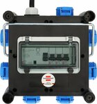 Distributore di potenza compatto in gomma BSV 3 FI 16-7 IP44 2m H07RN-F5G2.5