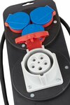 Stazione di energia CEE 1 IP44 spina 400V 16A prese 1x CEE 400V 16A+3x 230V 16A