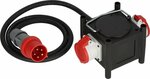 Distributore di potenza compatto in gomma BSV 3 2 32 IP44, 2m H07RN-F 5G6,0, 2x CEE 400V 32A