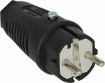 Contatto di protezione in gomma 230V 16A IP54