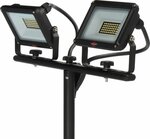 Treppiede con faro LED JARO 6060 T, 4800lm, 2x 20W, 3m H07RN-F 3G1,0, IP65