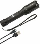 Torcia tascabile a LED con focus, selettore e batteria ricaricabile TL 400 AFS IP44, CREE-LED, 430lm
