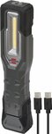 Lampada portatile a batteria ricaricabile a LED HL 1000 A, IP54, 1000+200lm