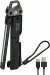 Lampada portatile LED ricaricabile HL 400 AC, 400lm + spot 120lm + fonte di luce sul retro 200lm
