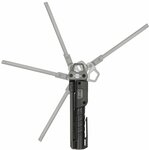 Lampada portatile LED ricaricabile HL 400 AC, 400lm + spot 120lm + fonte di luce sul retro 200lm