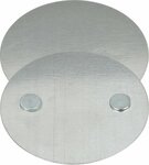 Piastra di montaggio con magnete BR 1000 per rivelatore di fumo
