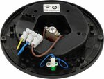 Piastra di montaggio per prese professionali a 5 vie, IP44, termostato con indicatore di standby