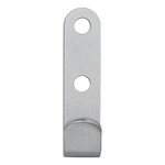 Gancio avvitabile in metallo 52 x 13 x 2 mm