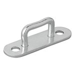 Occhiello a vela rettangolare 24 mm
