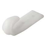 Gancio avvitabile in plastica
