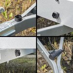 Supporto per connettore in plastica per spina a 13 poli