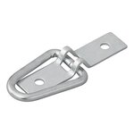 Occhiello di ancoraggio a due pezzi 72 x 16 mm