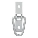 Occhiello di ancoraggio a due pezzi 72 x 16 mm