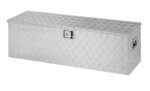 Cassetta porta attrezzi in alluminio per rimorchio 1240 x 400 x H380 mm