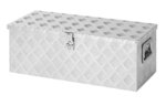 Cassetta porta attrezzi in alluminio per rimorchio 760 x 320 x H270 mm