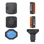 Set di illuminazione per rimorchio LED con magneti senza fili (Bluetooth) a 13 poli