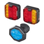 Set di illuminazione per rimorchio LED con magneti senza fili (Bluetooth) a 13 poli