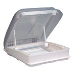 Botola sul tetto 400 x 400 mm senza ventilazione permanente trasparente a led