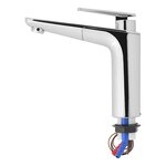 Miscelatore Vector S Cucina diametro 33 mm cromo x5