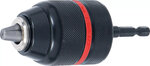 Mandrino a serraggio rapido versione in metallo attacco esagono esterno (1/4) x 20 UNF 1,5 - 13 mm