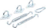 Set per montaggio vele parasole 6 pz