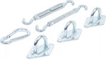 Set per montaggio vele parasole 6 pz