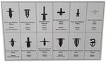 Assortimento di Clip per Finiture – Volvo 350 Pezzi
