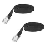 Cinghie di fissaggio con fibbia in metallo 1 8-150 cm - set da 2