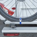 Cinghie per bicicletta con fibbia in metallo per portabici 4 pezzi