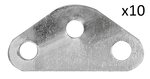 Tenditore della linea di taglio triangolare x5 pezzi