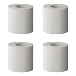 Carta igienica a rapido dissolvimento set da 4 rotoli