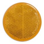 Riflettore arancione 60mm autoadesivo x5 pezzi