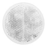 Riflettore bianco 60 mm autoadesivo x5 pezzi