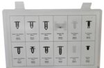 Set di Clips per Rivestimenti Fiat 308 Pezzi