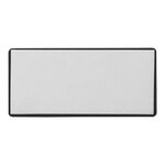 Riflettore rosso 85x39 mm autoadesivo con piastra di base x10 pezzi