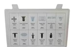 Assortimento clip rivestimento Volkswagen – 255 pezzi