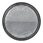Catarifrangente bianco 60 mm con bullone 5 x10 pezzi