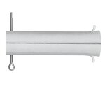 Asse per ruota jockey 35 mm x10 pezzi