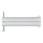 Asse per ruota jockey 60 mm x10 pezzi