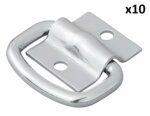 Anello di ancoraggio in due pezzi 42 x 36 mm x10 pezzi