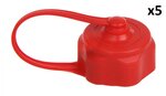 Tappo con cinturino per tanica 5L e 10L x5 pezzi