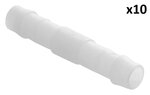 Raccordo diritto per tubo 10 mm x10 pezzi