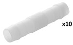 Raccordo diritto per tubo 12 mm x10 pezzi