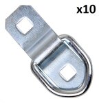 Occhiello di ancoraggio 2 pezzi 6 mm x10 pezzi