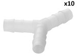 Raccordo a Y per tubo 8 mm x10 pezzi