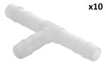 Raccordo a T per tubo 8 mm x10 pezzi