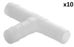 Raccordo a T per tubo 12 mm x10 pezzi