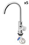 Rubinetto miscelatore ceramico Trend S R75 12V diametro 33 mm cromo x5 stuks